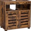 Soof&Tess Badezimmerschrank - Waschbeckenschrank - Waschbeckenunterschrank - 60 x 30 x 63 - Braun