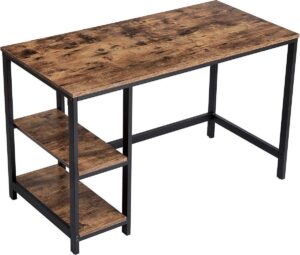 Vasagle - Schreibtisch - Computertisch - Vintage - Schwarz