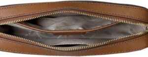 Michael Kors Jet Set Large East West Saffiano Leder Crossbody Bag Handtasche [Braun Signature]