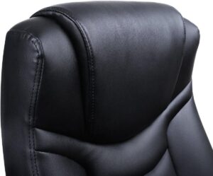 Soof & Tess Luxury Design Manager Bürostuhl - Ergonomischer Chefsessel - Kunstleder - Heavy Duty