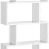 Soof & Tess - Bücherregal aus Holz - 6 Etagen - Standard Regal - Freistehendes Bücherregal - Bücherregale
