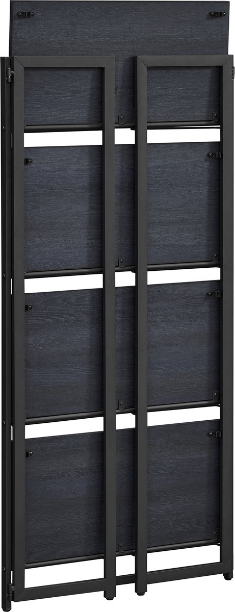 BM Living – Vintage Kleiderschrank mit 4 Fachböden – Mehrzweck-Bücherregale 3 BM Living - Vintage Kleiderschrank mit 4 Fachböden - Mehrzweck-Bücherregale