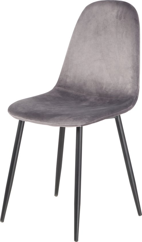Soof & Tess – Cordoba Eetkamerstoel – Set van 2 – 100% Samt – Esszimmerstuhl – Metaalpoot -Industriel 4 Soof & Tess - Cordoba Eetkamerstoel - Set van 2 - 100% Samt - Esszimmerstuhl - Metaalpoot -Industriel