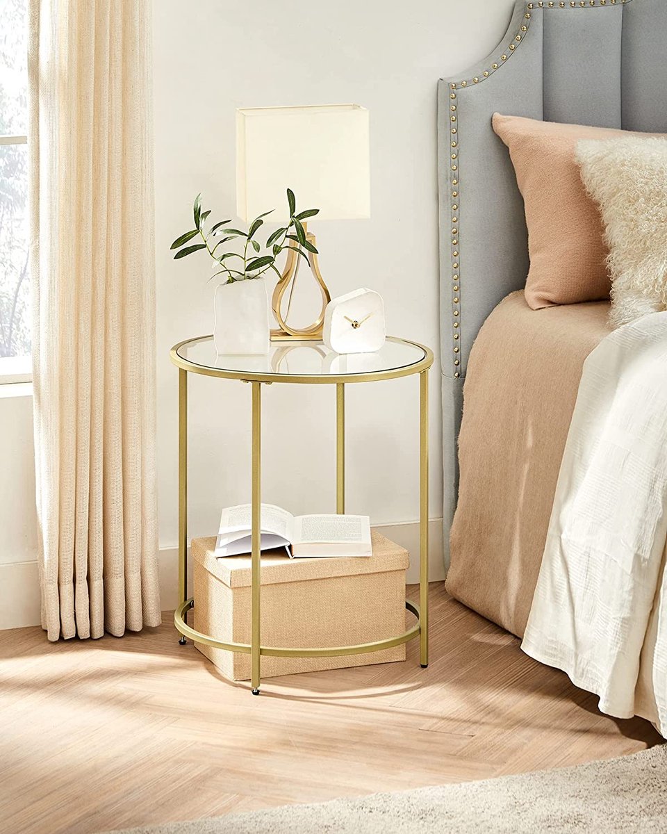 Soph & Tess Couchtisch – Beistelltisch – ⌀50cm – Beistelltisch gold – Beistelltisch industrial – Beistelltisch rund – Couchtische rund 3 Soph & Tess Couchtisch - Beistelltisch - ⌀50cm - Beistelltisch gold - Beistelltisch industrial - Beistelltisch rund - Couchtische rund